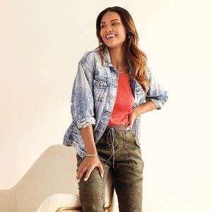 Boyfriend jean jacket